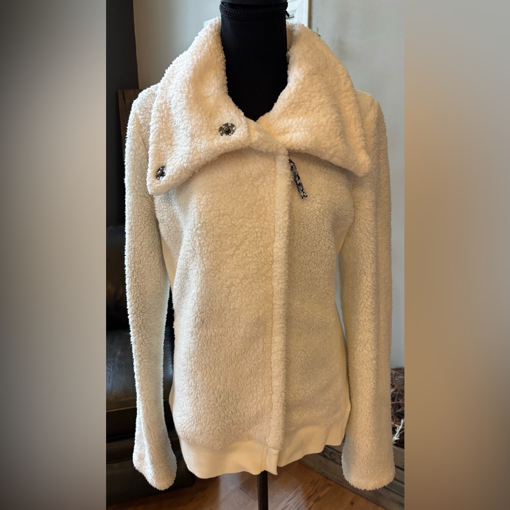 Anthropologie Pure Good Sherpa Jacket Sz M